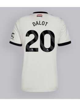 Manchester United Diogo Dalot #20 Rezervni Dres 2024-25 Kratak Rukavima